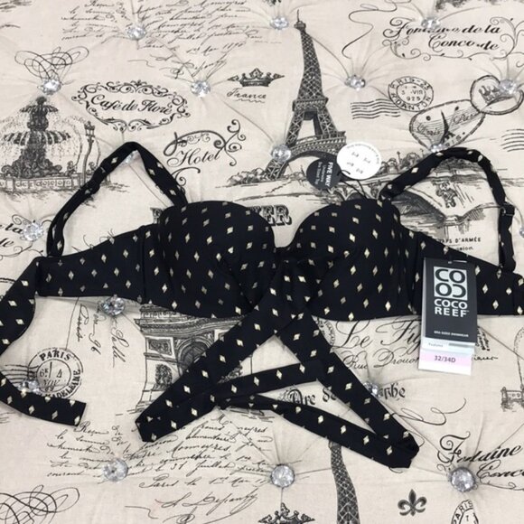 Coco Reef Multi-Way Printed Underwire Bikini Top - Picture 6 of 16